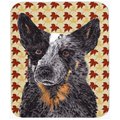 Skilledpower Australian Cattle Dog Fall Leaves Portrait Mouse Pad; Hot Pad Or Trivet SK233043